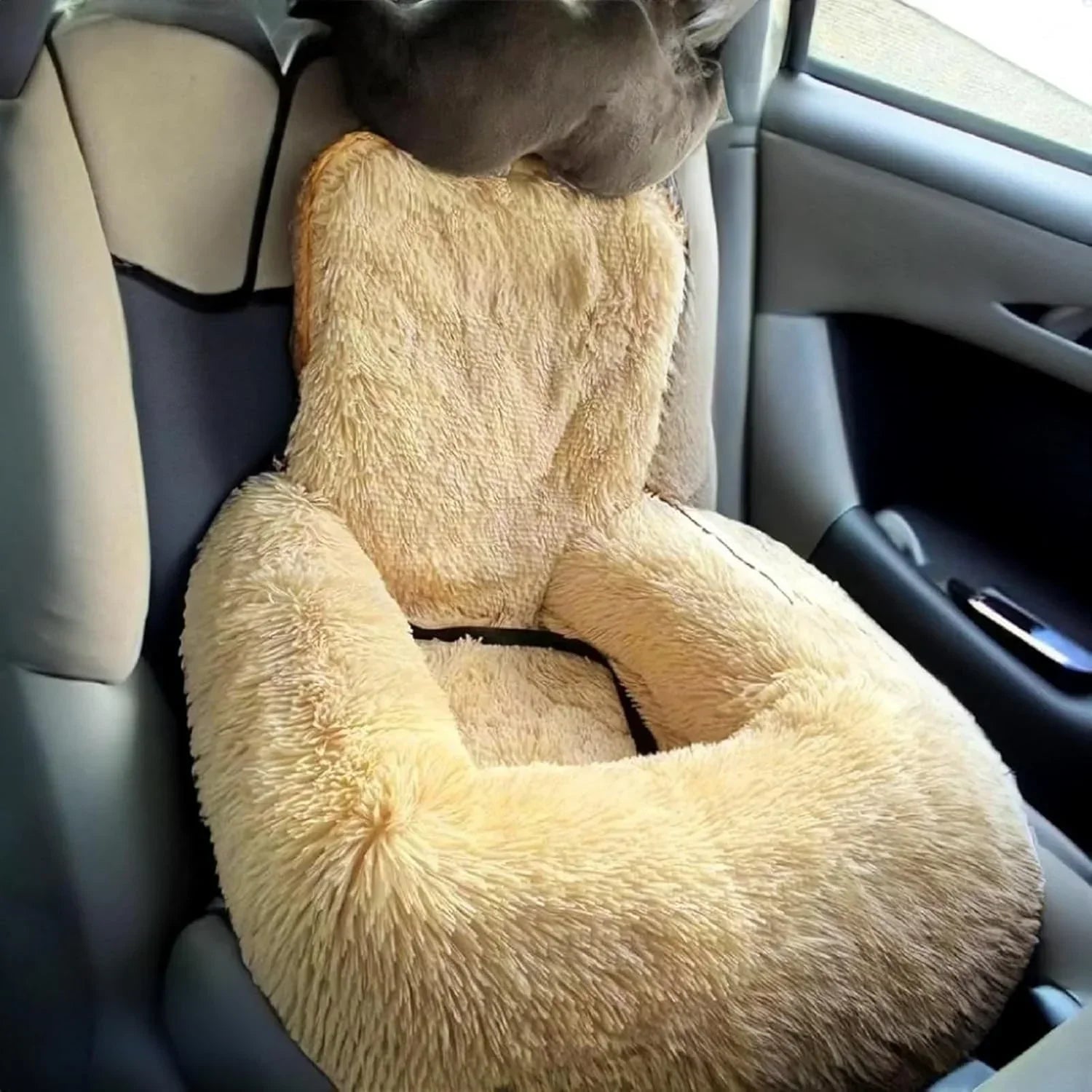 Calming Pet Car Bed